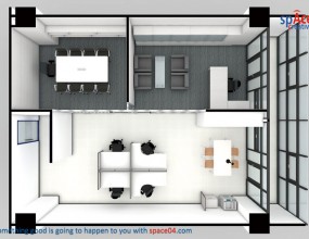  사무실 Office Interior 3D